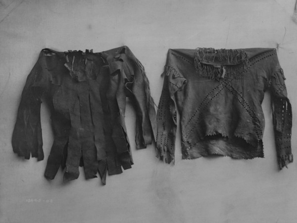Scalp-Shirts, c1908. Creator: Edward Sheriff Curtis.