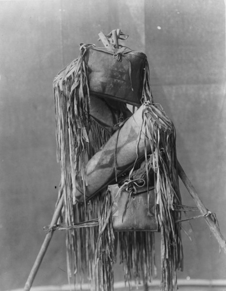 Medicine bags, c1910. Creator: Edward Sheriff Curtis.