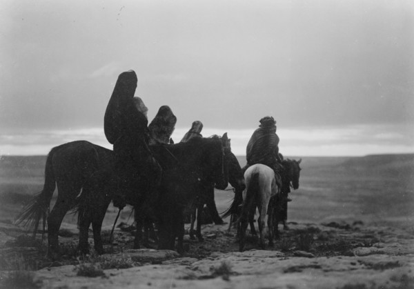 The dawn of day, c1905. Creator: Edward Sheriff Curtis.