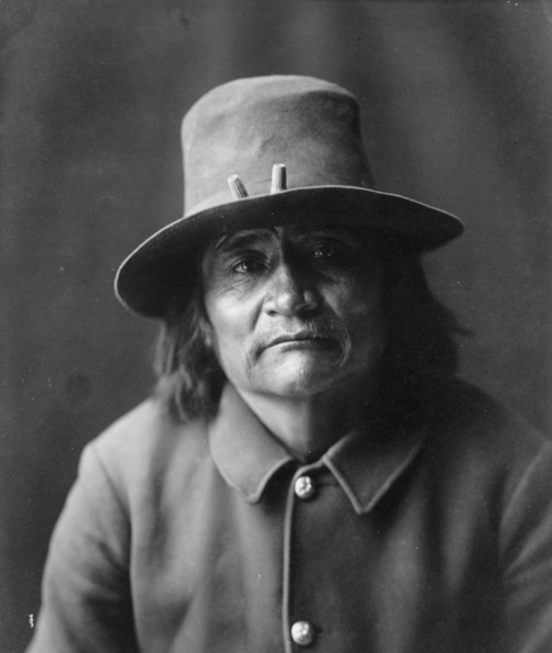 A policeman, c1904. Creator: Edward Sheriff Curtis.