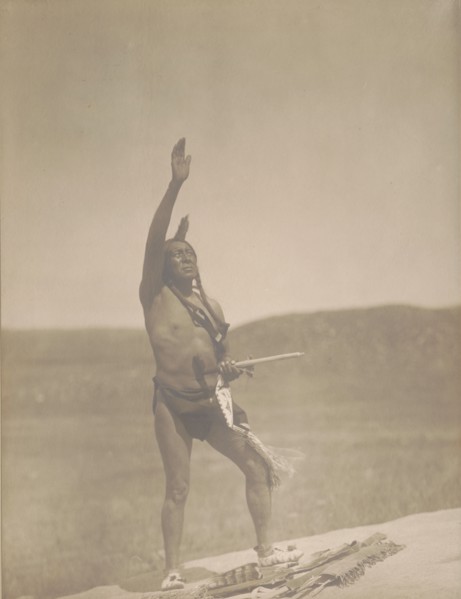 Invocation-Sioux, c1907. Creator: Edward Sheriff Curtis.