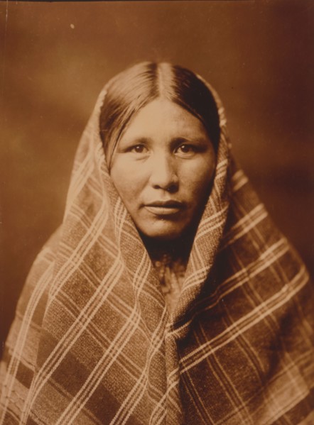 Nespilim woman, c1905. Creator: Edward Sheriff Curtis.
