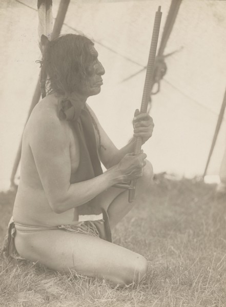 Slow Bull, 1907. Creator: Edward Sheriff Curtis.