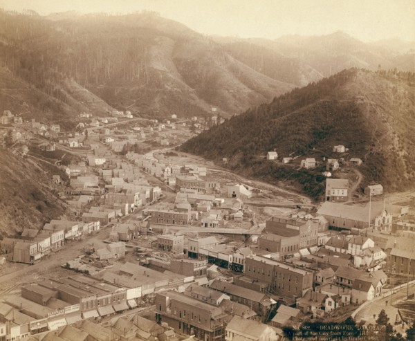 Deadwood From Mt Moriah, 1888. Creator: John C. H. Grabill.