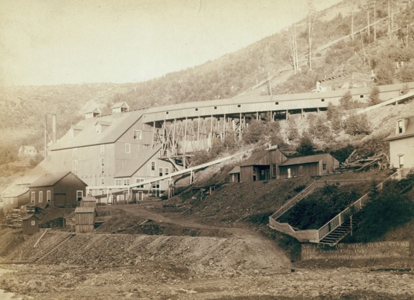 De Smet Gold Stamp Mill, Central City, Dak, 1888. Creator: John C. H. Grabill.
