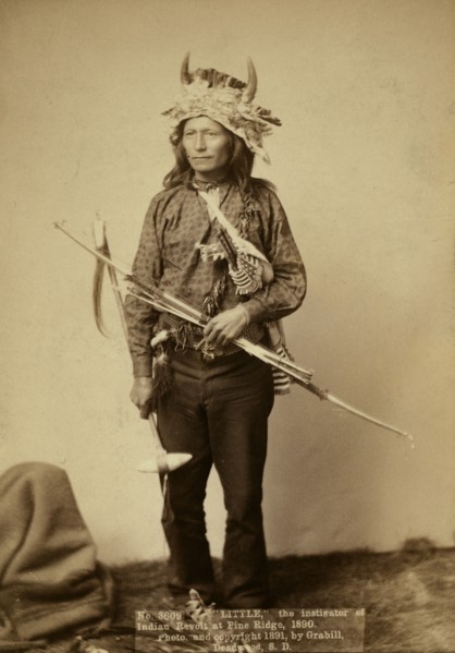 Little, instigator of Indian Revolt at Pine Ridge, 1890, 1891. Creator: John C. H. Grabill.