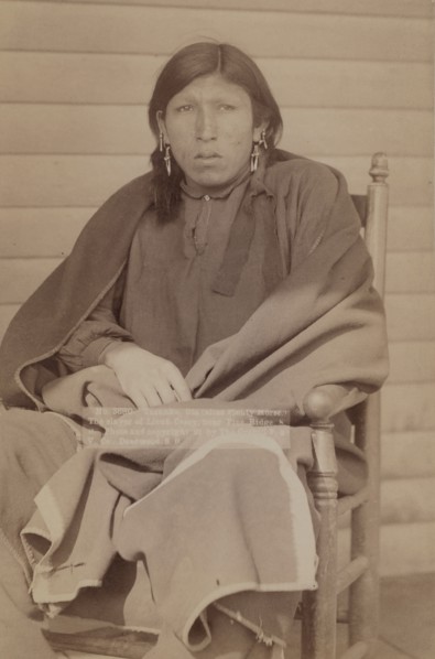 Tasunka, (alias Plenty Horse[s]) The slayer of Lieut Casey, near Pine Ridge, SD, 1891. Creator: John C. H. Grabill.