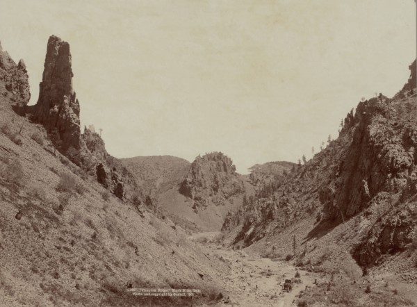 Phantom Ridge, Black Hills, Dak, 1890. Creator: John C. H. Grabill.
