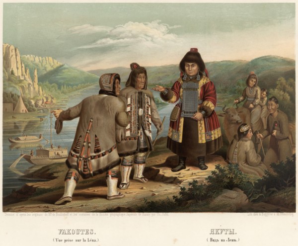 Yakuts (From the Lena), 1862. Creator: Karlis Huns.