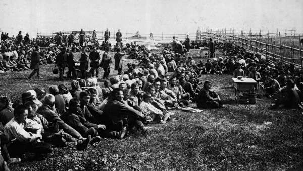 On a holiday, late 19th cent - early 20th cent. Creator: I Popov.