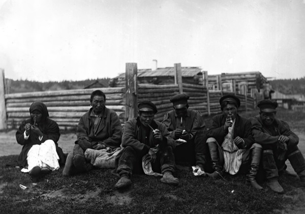 Pipe Smoking, 1890. Creator: Unknown.