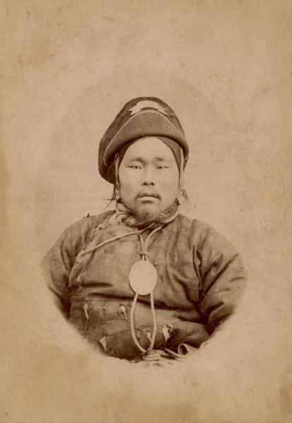Gilyak the warden, 1890. Creator: Unknown.