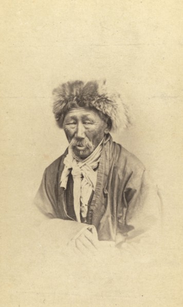 Man, probably Kazakh or Burut, between 1870 and 1886. Creator: Unknown.