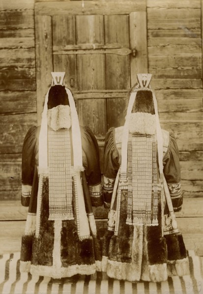 Rich Yakuts. Rear view of the suits, 1895-1939. Creator: L Veniukov.