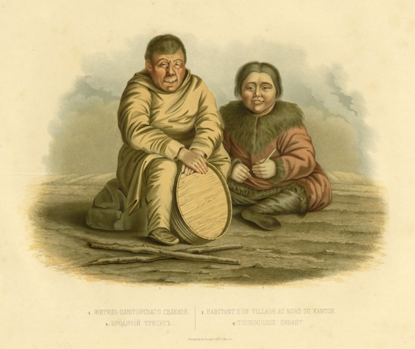 1. Resident of the Settlement of Oliutorskii 2. Tungus Vagrant, 1856. Creator: Ivan Dem'ianovich Bulychev.
