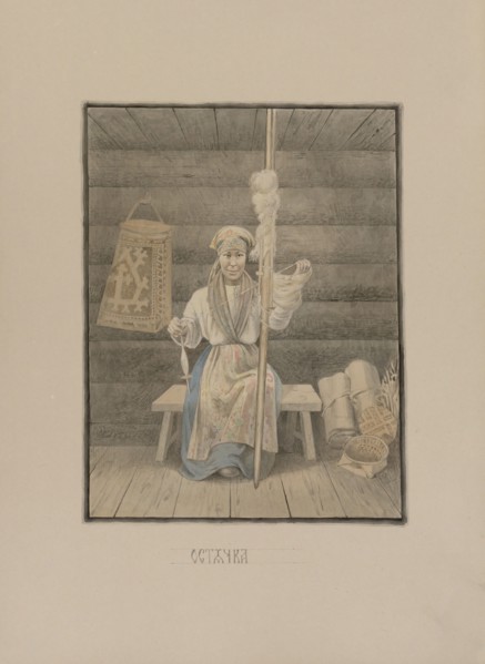 Khant woman, 1862-1887. Creator: Mikhail Znamensky.