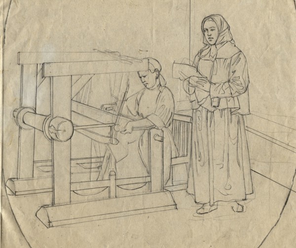 Loom, 2nd half of 19th century. Creator: Mikhail Znamensky.