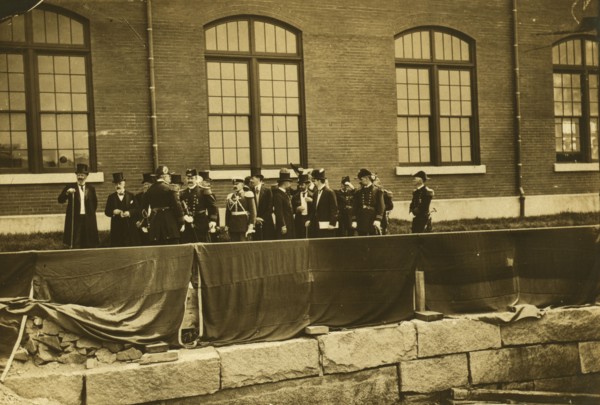 Russian peace commission arrives at Portsmouth, 1905. Creator: Unknown.