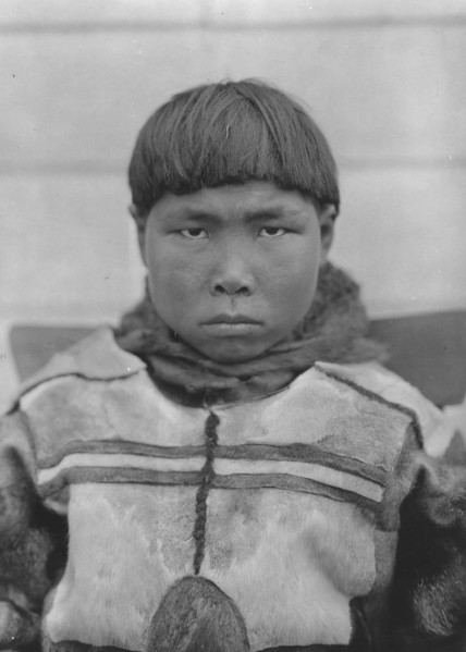 An Alaskan Eskimo boy, between c1900 and c1930. Creator: Unknown.