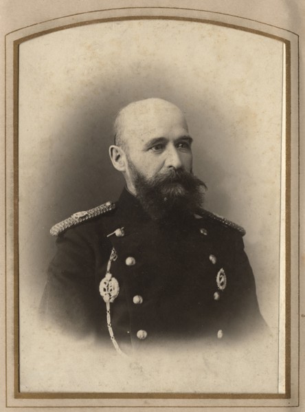 A. G. Male, Brigade Chief of the Irkutsk Volunteer Fire Association, 1909. Creator: A. N. Osetskii.