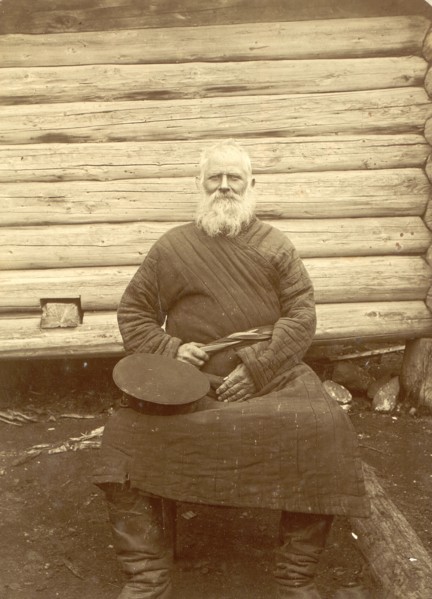 Old Man, 1909. Creator: Nikolai Georgievich Katanaev.