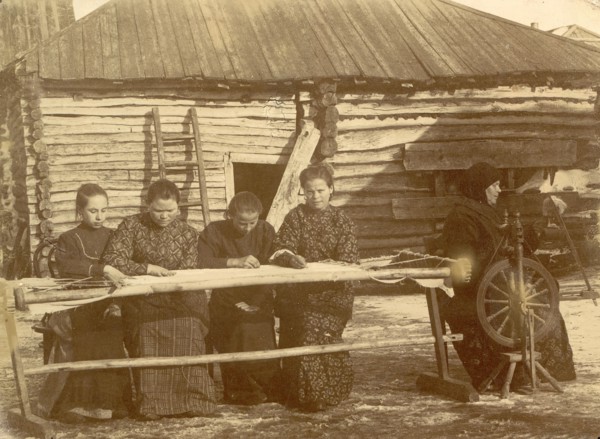 At Work, 1909. Creator: Nikolai Georgievich Katanaev.