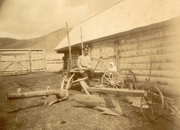 Saban. Wooden and Metal Ploughs, 1909. Creator: Nikolai Georgievich Katanaev.