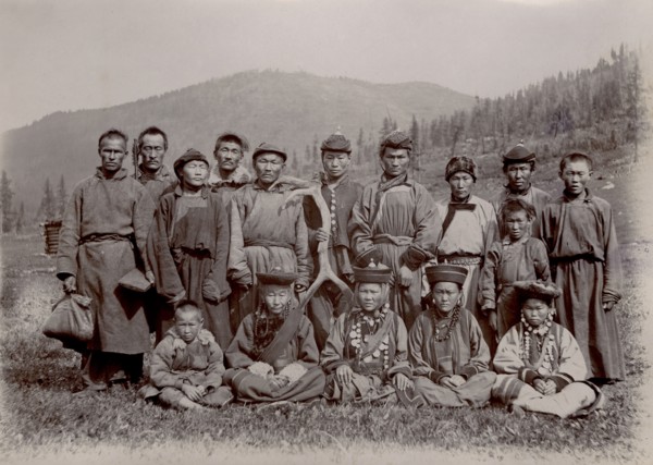 Buryats of the Baikal region, 1900. Creators: I. A. Podgorbunskii, V. I. Podgorbunskii.
