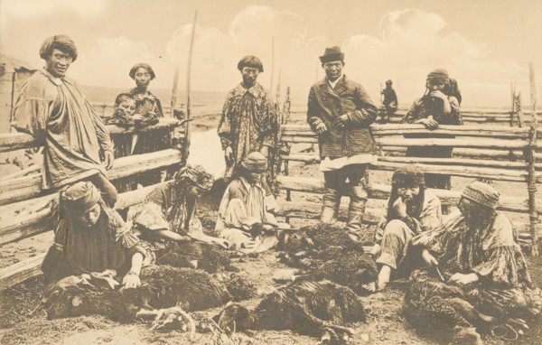 Kachin people. Shearing, 1904-1917. Creator: Unknown.