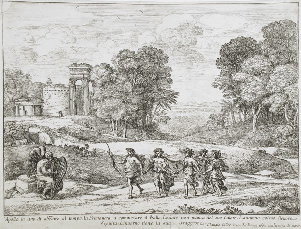 Time, Apollo, and the Seasons, 1662. Creator: Claude Lorrain.