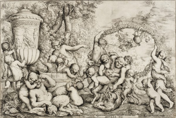 Bacchanal, 1640. Creators: Giovanni Andrea Podestà, Francesco Salamanca.