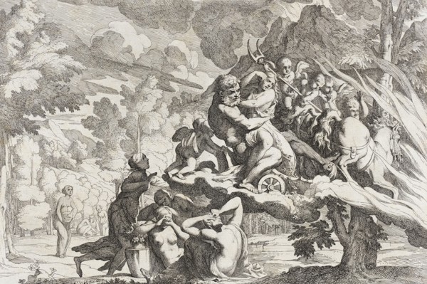 The Rape of Persephone, between c1650 and c1655. Creators: Pietro Testa, Giovanni Cesare Testa.