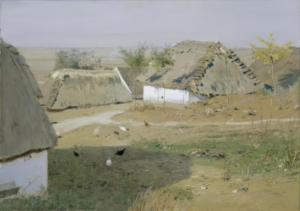 Village, around 1898. Creator: Eugen Jettel.