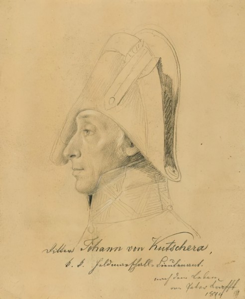 Lieutenant Field Marshal Johann Ritter von Kutschera, 1814. Creator: Johann Peter Krafft.