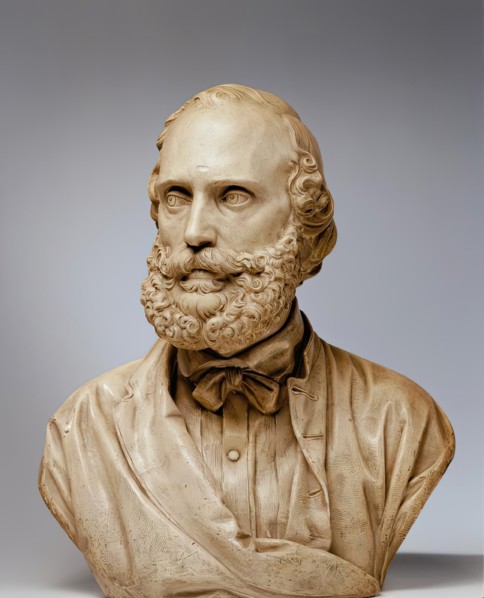The painter Franz Schrotzberg, 19th century. (c1860s) Creator: Unknown.