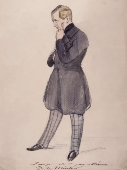 'Tomorrow I shall cut.' Doctor Minton. (c1850s). Creator: Fritz von Dardel.
