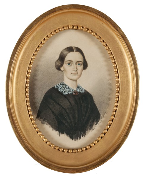 Clara Mathilda Klintberg, 1858. Creator: Elise Arnberg.