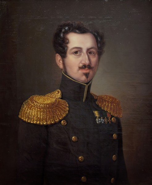 King Oscar I, (c1830s). Creator: Karl Stefan Bennet.