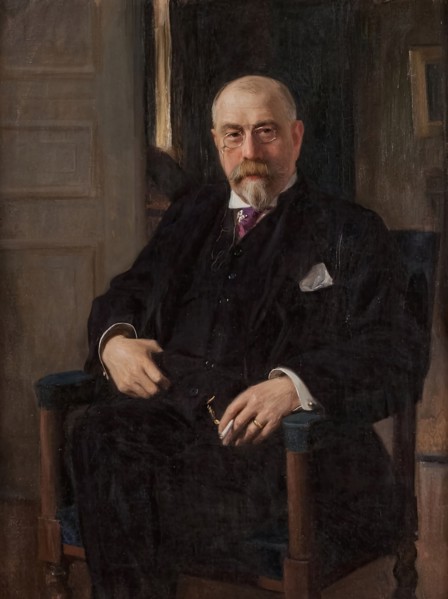 John Rettig [Portrait], 1907. Creator: Oscar Bjorck.