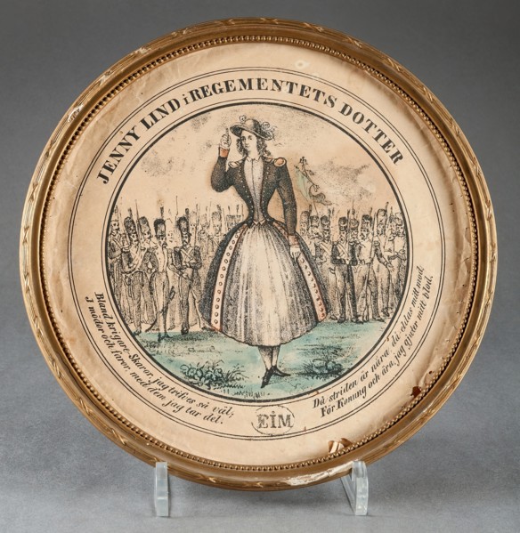 Jenny Lind in The Regiment's Daughter, (c1850s). Creator: Unknown.