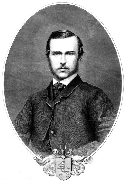 His Royal Highness Prince Louis of Hesse-Darmstadt, 1862. Creator: Unknown.