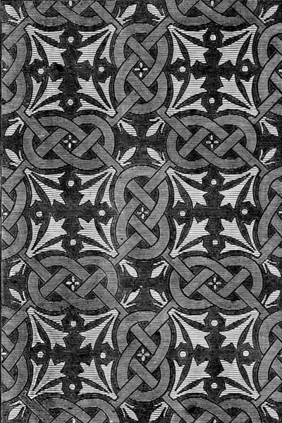 The International Exhibition: painted decoration by T. Kershaw, of Baker-street, 1862. Creator: Unknown.