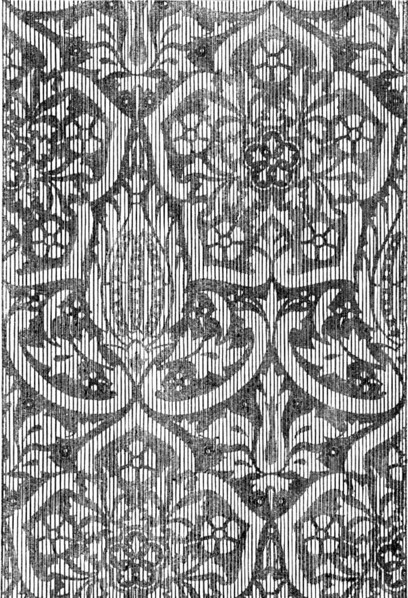 The International Exhibition: painted decoration by T. Kershaw, of Baker-street, 1862. Creator: Unknown.