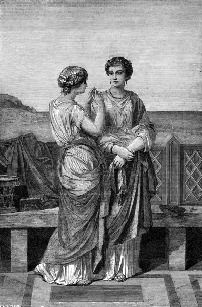 The International Exhibition: "A Confession", by E. J. Aubert, 1862. Creator: W Thomas.