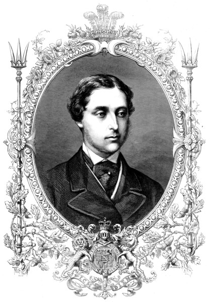 His Royal Highness the Prince of Wales, 1862. Creator: Mason Jackson.
