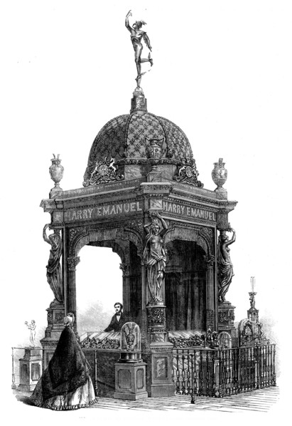 The International Exhibition: Mr. Harry Emanuel's Trophy, 1862. Creator: Unknown.