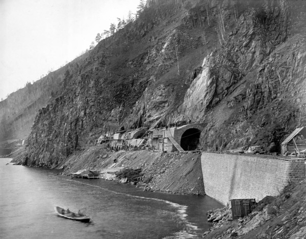 Construction of an Underpass at Verst 15, 1900-1904. Creator: Unknown.