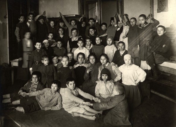 Playground - Gymnastics group, Minsk, 1920-1929. Creator: Unknown.