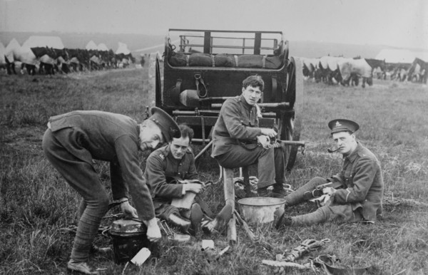 Recruits, Aldershot, between 1914 and c1915. Creator: Bain News Service.