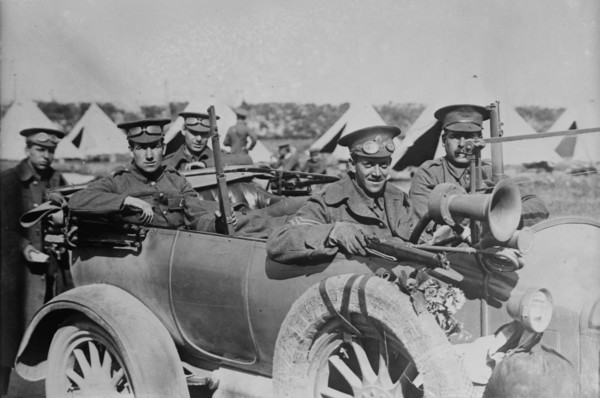 English Motor scouts in France, 22 Oct 1914. Creator: Bain News Service.